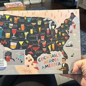 Puzzle - Cocktails Across America - 1000 pieces